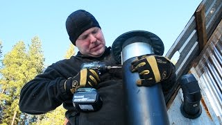 WE GOTS PROBLEMS! Troubleshooting & Cleaning Our Wood Stove Chimney Pipe