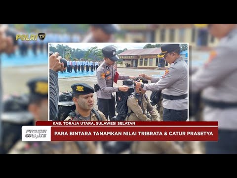 PRESISI UPDATE: KAPOLRES TORAJA UTARA PIMPIN TRADISI PEMBARETAN 22 BINTARA REMAJA 20/05/2025 (20.00)