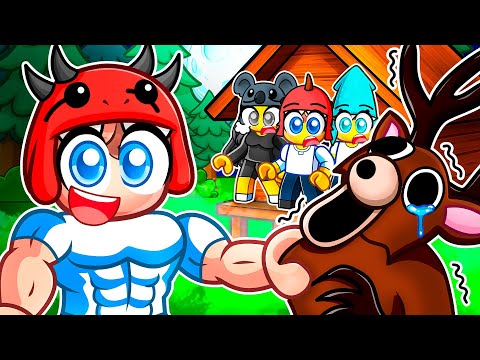 I Became DINO BRO in 99 Nights In The Forest! (Roblox)