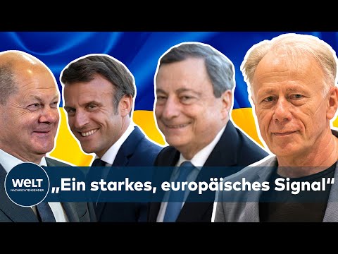 KIEW-REISEGRUPPE: „Ein starkes, europäisches Signal“ - Jürgen Trittin | WELT INTERVIEW