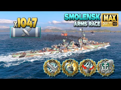 Cruiser Smolensk: Thriller in Arms Race - World of Warships