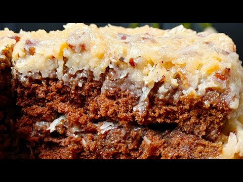 "Old Fashioned 3-Layer German Chocolate Cake Recipe - Made from Scratch".