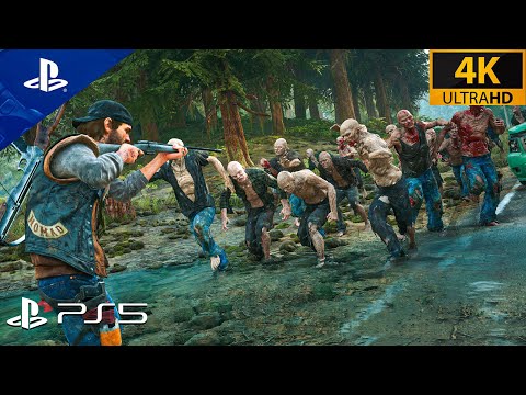 THE HORDE | DAYS GONE LOOKS ABSOLUTELY STUNNING on PS5 | Ultra Realistic Graphics Gameplay 4K