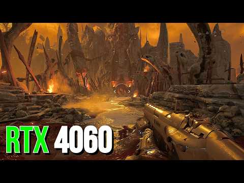 DOOM (2016) is Extremely Well Optimized! | RTX 4060 | 1440p & 4K Max Settings