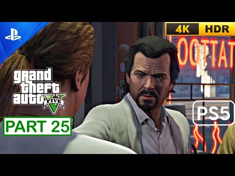GTA V PS5 - Gameplay Walkthrough (60FPS 4K HDR) Part 25 No Commentary