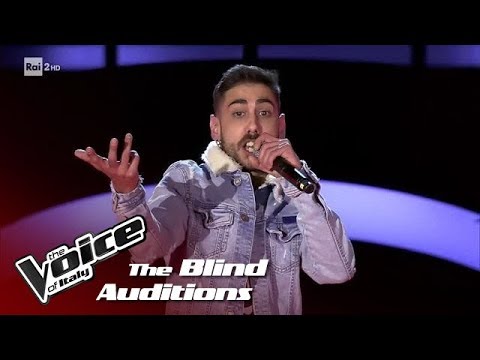 Riccardo Giacomini "Can't Hold Us" - Blind Auditions #2 - The Voice of Italy 2018