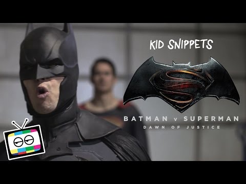 Batman v Superman Trailer - Kid Snippets