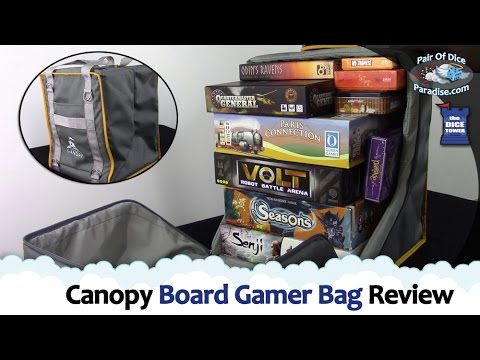 "Canopy" Board Gamer Bag Review (The Component Proponent)