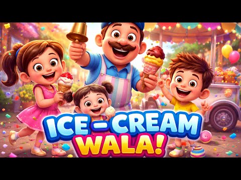 Icecream Wala# Fun Kids Learning #Fun#Love#Kids#cartoon Rhyme #Learn