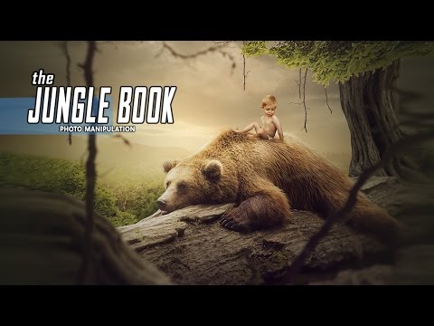 Making The Jungle Book Manipulation Scene Effect In Photoshop