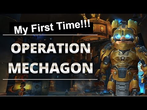 My First Operation: Mechagon!!! | WORLD OF WARCRAFT: BATTLE FOR AZEROTH 8.2.5