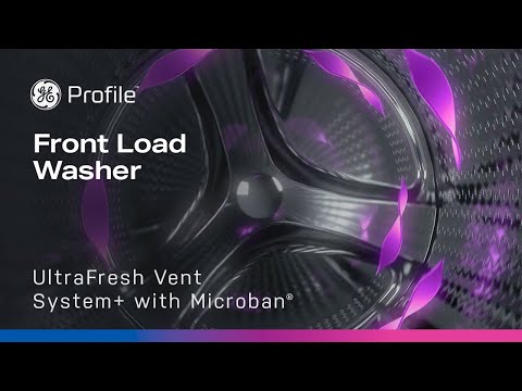 GE Profile Washer UltraFresh Vent System + with Microban®