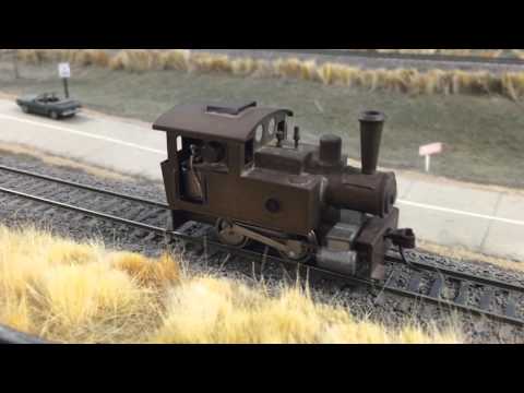Ken Kidder Brass HO Plantation Engine 0-4-0 DCC Slow Running