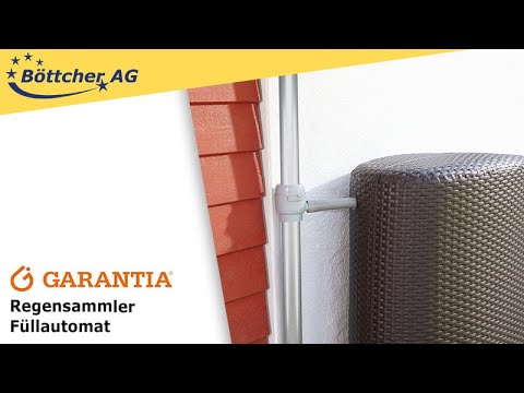 Regensammler Garantia Füllautomat, grau
