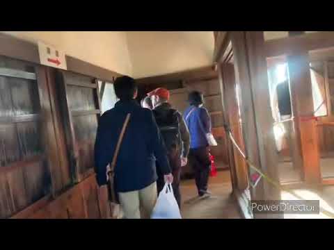 Caminhe pelo Castelo de Hikone😄2023.11.25 Hoje dei um passeio pelo Castelo de Hikone.