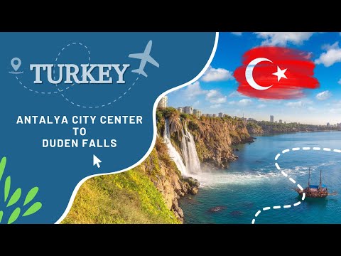 iPhone 13 | Antalya City Center to Duden Falls | 4K UHD 60fps