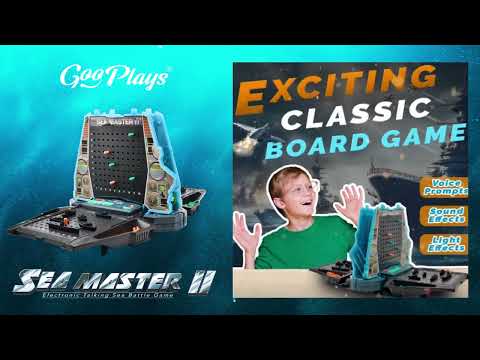 GooPlays Electronic Talking Sea Battle Game Interactive Adventure Game for Kids 6+ for Birthday
