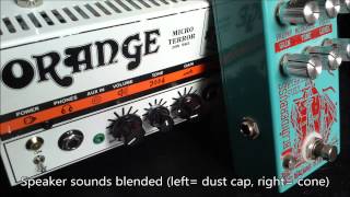 Video thumbnail for Orange Micro Terror & Blackout Effectors Blunderbuss Fuzz by Rotten*Sludge