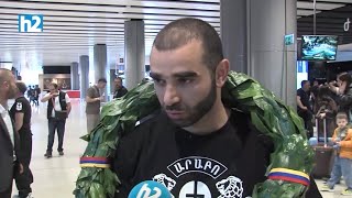 Ադրբեջանցի շատ ուժեղ բռնցքամարտիկին 3 ռաունդում նոկաուտի ենթարկեցի․ Յուրի Սաքունց: Լրաբեր - 26․04․25