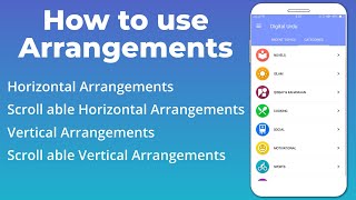 Download the video "Custom Design with Arrangements -  How to Use Different Arrangements in Kodular, Thunkable"