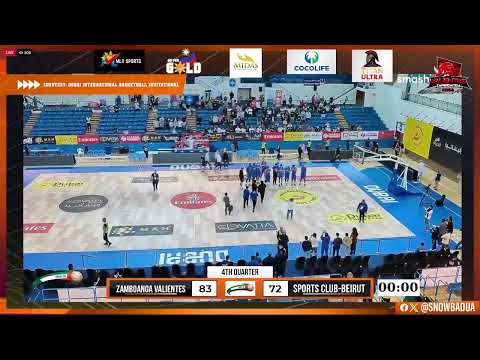 LIVE: Zamboanga Valientes vs Sports Club-Beirut