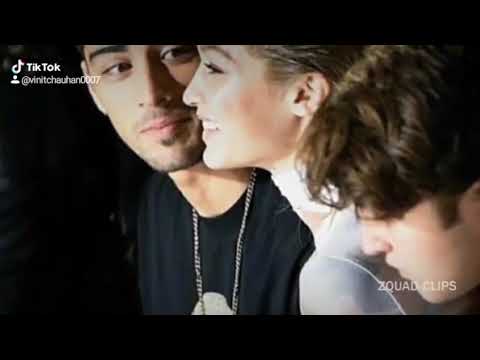 Zayn Malik and Gigi hadid loving  scene 2019