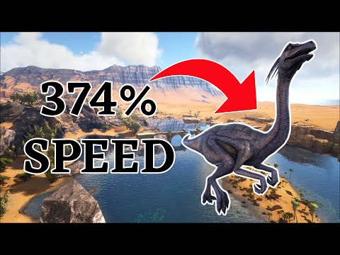 Max Movement Speed On A Gallimimus