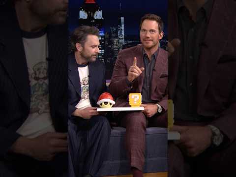 #ChrisPratt & #CharlieDay address fan theories about The #SuperMarioGalaxy Movie 👀 #FallonTonight