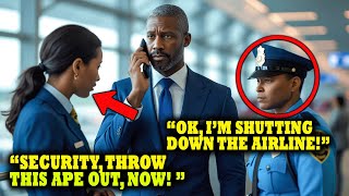 Black CEO Denied Boarding First Class, Until He Makes One Call That Shuts Down The Entire Airline!