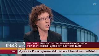 Anna Tatar o wspieraniu przez Roberta Winnickiego organizatorów neofaszystowskich festiwali, 25.01.2018.