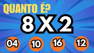 DESAFIO DO DOBRO! Você acerta todas? Quiz de Matemática | Quiz Curioso