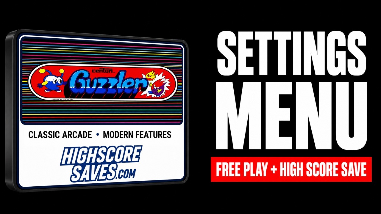 Guzzler settings menu video guide