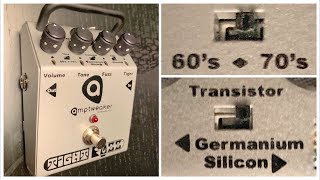 Video thumbnail for From Fuzz Face to Big Muff and Beyond in ONE PEDAL - Amptweaker Tight Fuzz! by Johan Segeborn