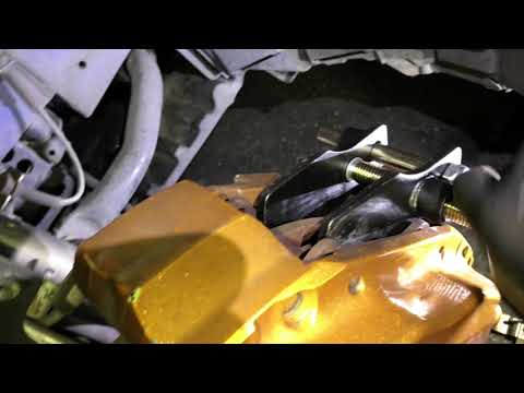 350Z Track Edition Front Brake Pads Installation (Brembo Brakes)