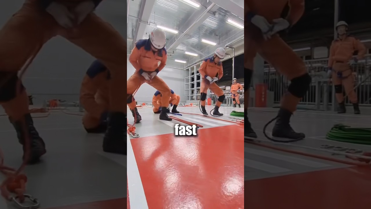 The Fastest Firefighter Rope Rescue (@suitafire119_osaka)