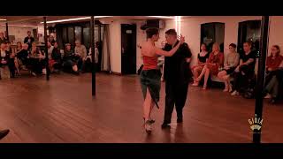 Veronica Toumanova & Asya Moiseeva perform at La Gioia, Paris (#3)