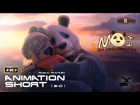 CGI 3D Animated Short Film "ME AND MY PET PANDA" - Adorable Animation Cartoon for Kids by ArtFX