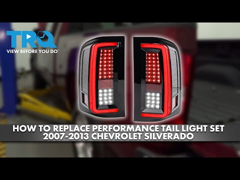 How to Replace Performance Taillight Set 2007-2014 Chevrolet Silverado