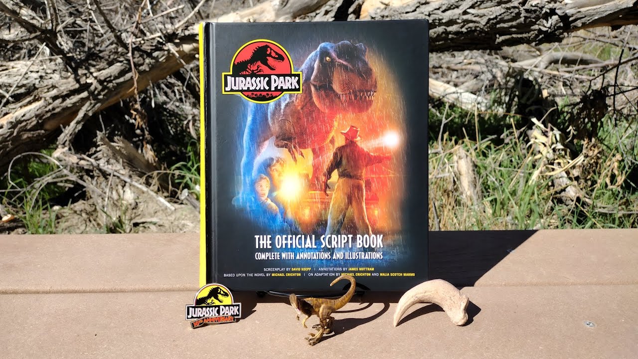 Exploring 'JURASSIC PARK: THE OFFICIAL SCRIPT BOOK'