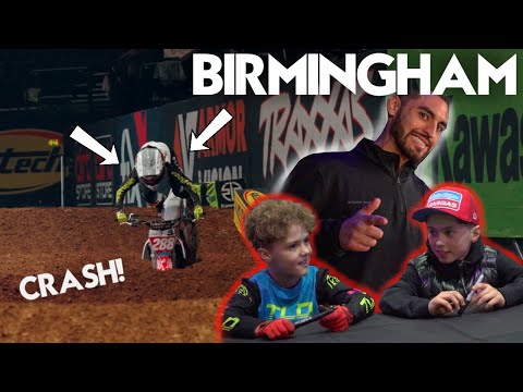 BIG CRASH AT ARENACROSS! BIRMINGHAM AX 2024