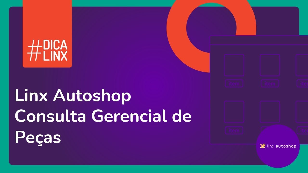 Linx Autoshop - Consulta Gerencial de Peças