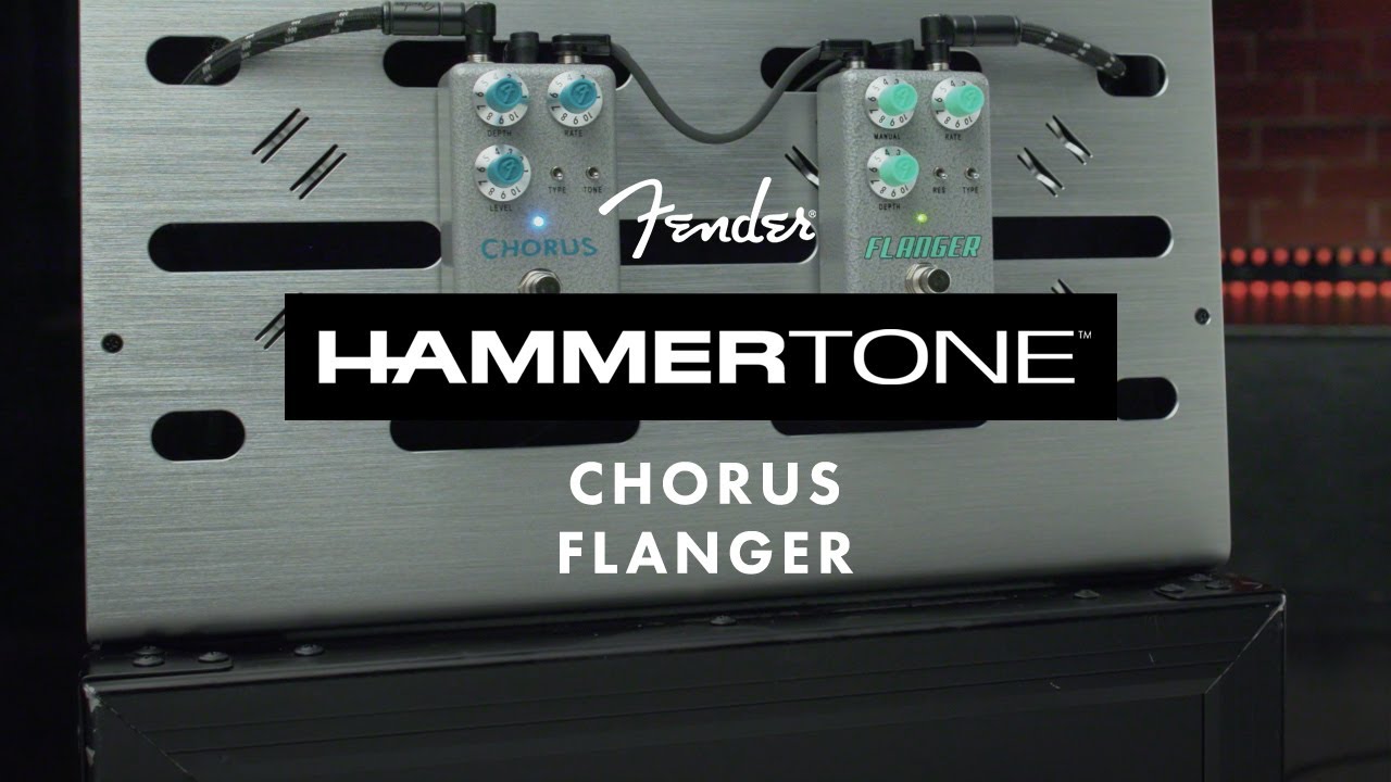 Exploring the Fender Hammertone Chorus and Flanger Pedals | Effects Pedals | Fender - YouTube
