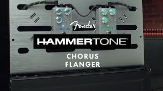 Video thumbnail for Exploring the Fender Hammertone Chorus and Flanger Pedals | Effects Pedals | Fender by Fender