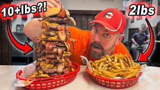 Biggest Food Challenge I've Ever Attempted?? | Big Daddy's 10lb Bacon Cheeseburger Challenge!!