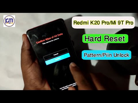 Redmi K20 Pro/Mi 9T Pro Hard Reset (M190F11I) | Pattern/Pin/Password Unlock Redmi K20 Pro Without Pc