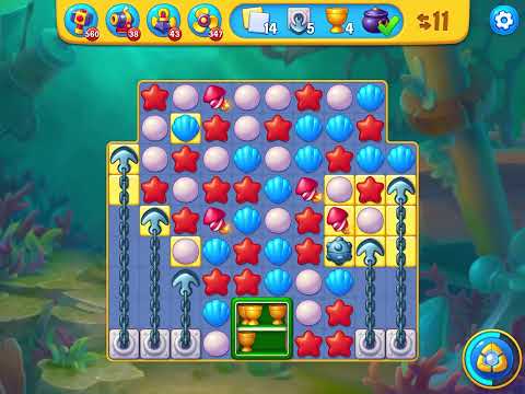 Fishdom level 8171 no boosters フィッシュダム ノーマル [Friend's]