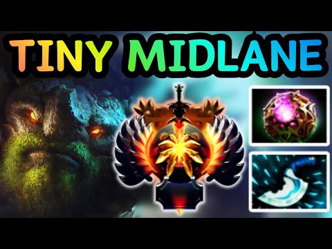 🔥 TINY MID — FULL BURST COMBO, ZERO SURVIVORS | DOTA 2 GAMEPLAY 🔥