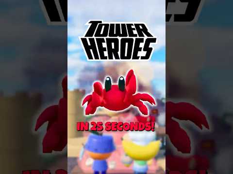 How to Grind the CRAB MIMIC in 25 SECONDS! Roblox Tower Heroes
