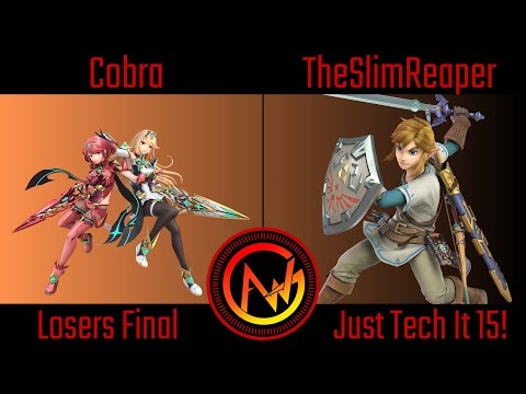 AWG Just Tech It 15 Losers Final - Cobra (Pyra) Vs TheSlimReaper (Link) Smash Ultimate - SSBU