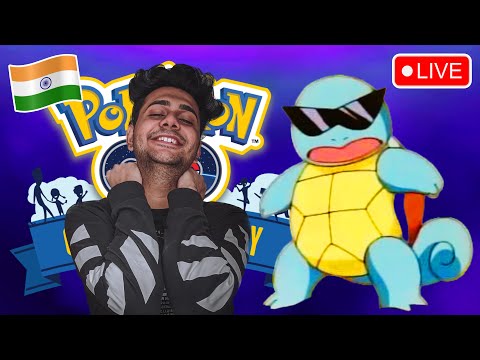 Exciting Shiny Squirtle 😍🤩 Community Day Classic Live Event | Pokemon GO